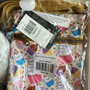 Loungefly Baymax Crossbody Purse, Cupcakes